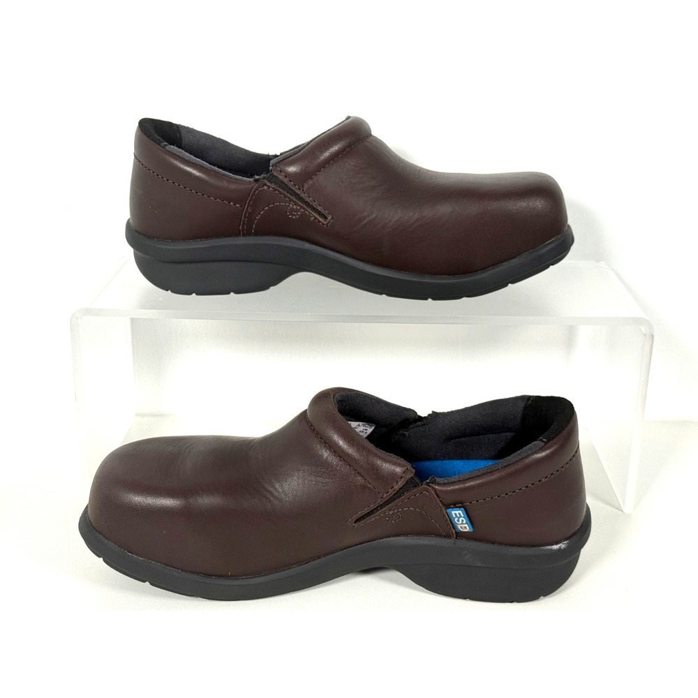 Timberland PRO Newbury ESD Alloy Safety Toe Clog Brown 5.5W EU 36 Cambodia NIB